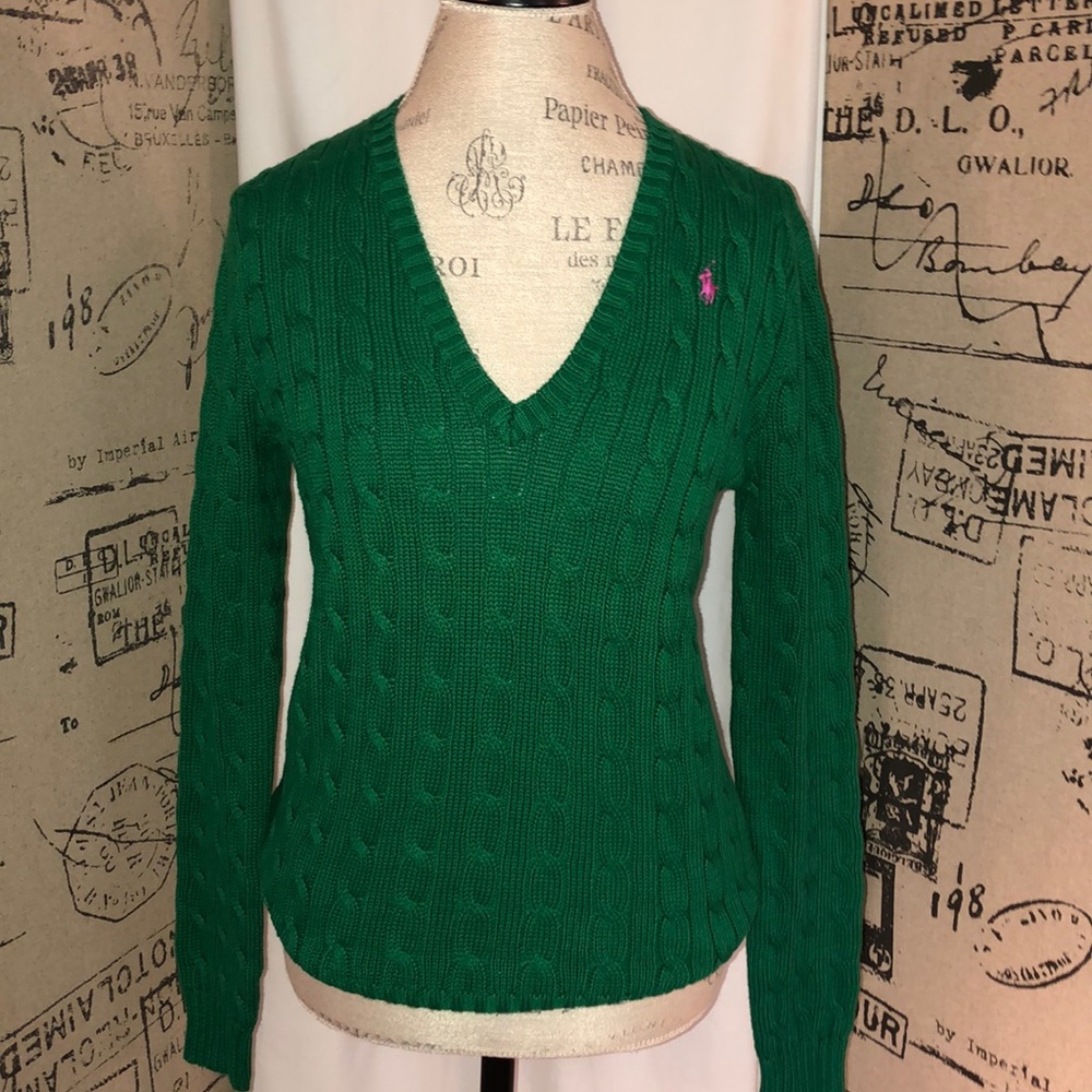 Ralph Lauren cable knit sweater